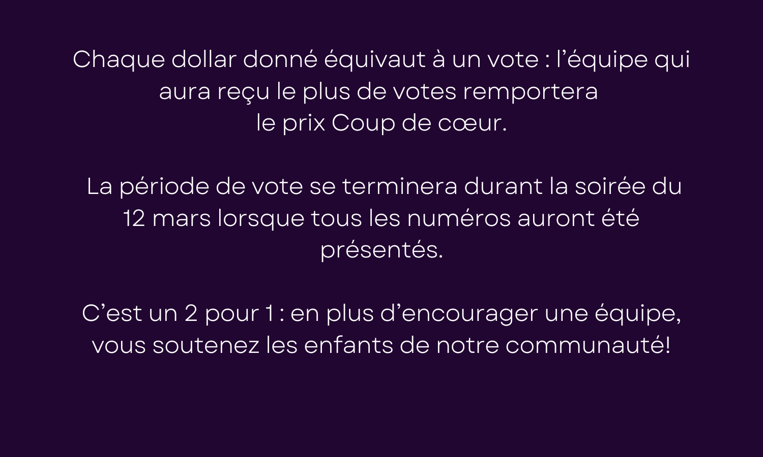 Zeffy Coup de Coeur - 3e édition - Texte